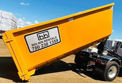dumpster rental service in Edmonton