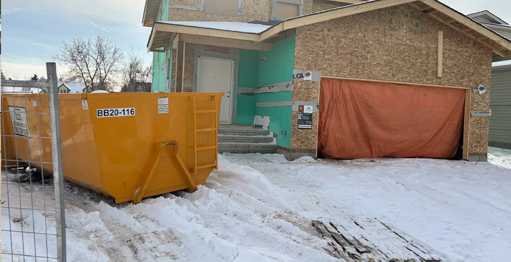 Residential Dumpster Rental in Edmonton